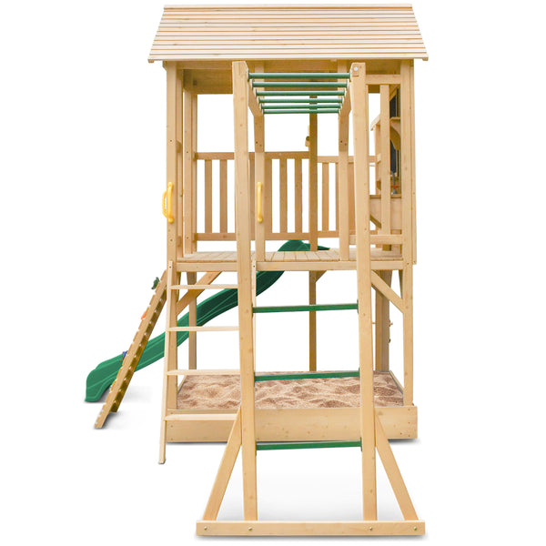 Kingston Cubby House with Green Slide