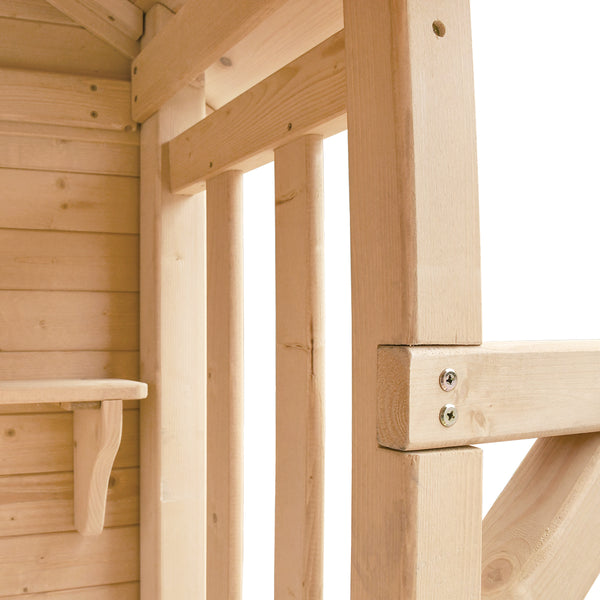 Kingston Cubby House with Green Slide