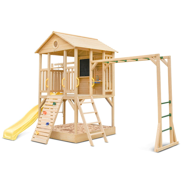 Kingston Cubby House with Yellow Slide