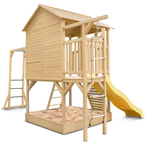 Kingston Cubby House with Yellow Slide