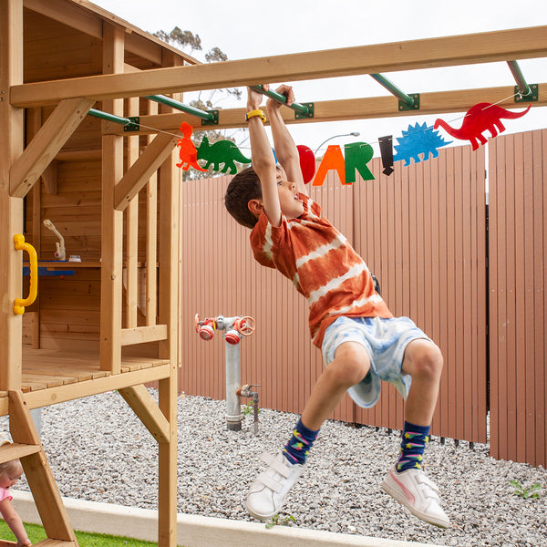 Kingston Cubby House with Green Slide