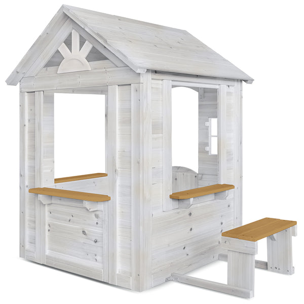 Teddy Cubby House in White (V2)