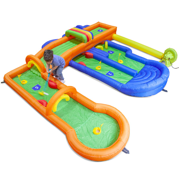 Tee Off Mini Golf Inflatable Play Set