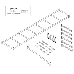 Amazon Monkey Bars 3.0m (Bars Only)