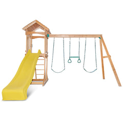 Albert Park Swing & Play Set (Yellow Slide)