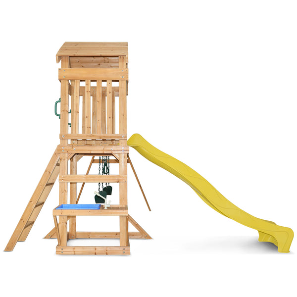 Albert Park Swing & Play Set (Yellow Slide)