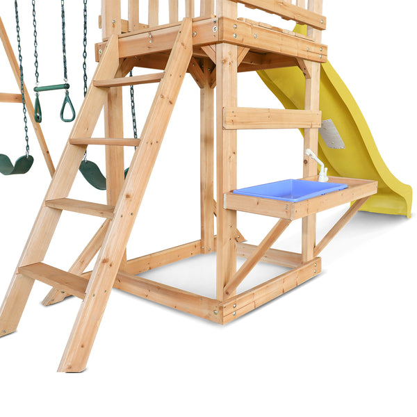 Albert Park Swing & Play Set (Yellow Slide)