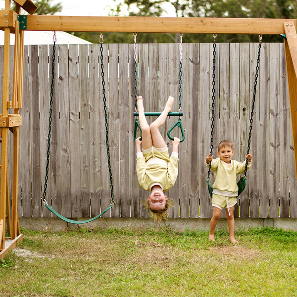 Albert Park Swing & Play Set (Yellow Slide)