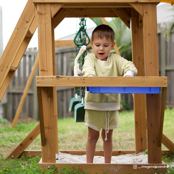 Albert Park Swing & Play Set (Yellow Slide)