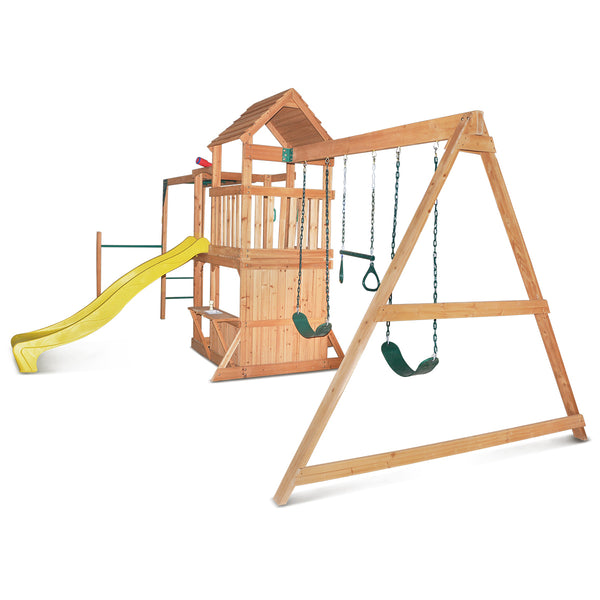 Coburg Lake Swing & Play Set (Yellow Slide)