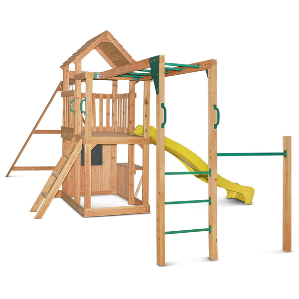 Coburg Lake Swing & Play Set (Yellow Slide)