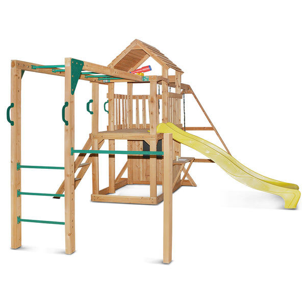 Coburg Lake Swing & Play Set (Yellow Slide)