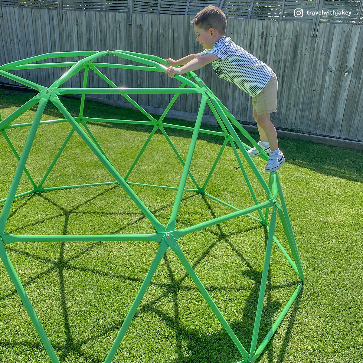 Metal dome climbing frame shop