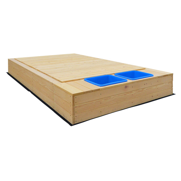 Mighty Sandpit with Wooden Cover