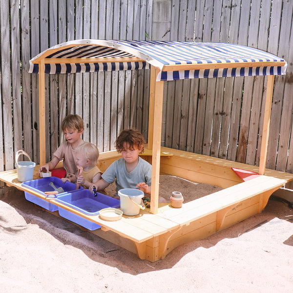 Playfort Sandpit (Blue Canopy)