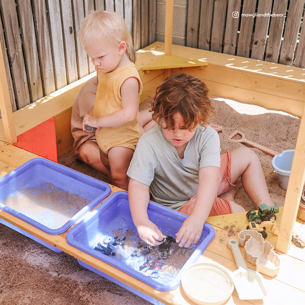 Playfort Sandpit (Blue Canopy)