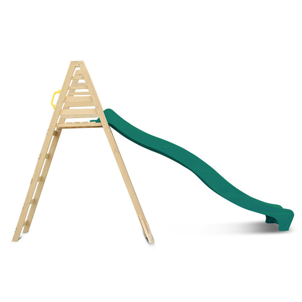 Jumbo 3m Climb & Slide in Green