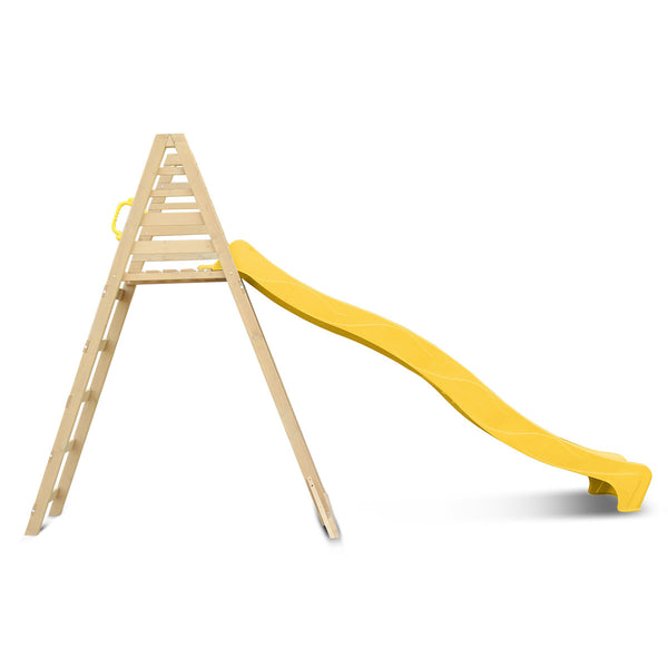 Jumbo 3m Climb & Slide In Yellow