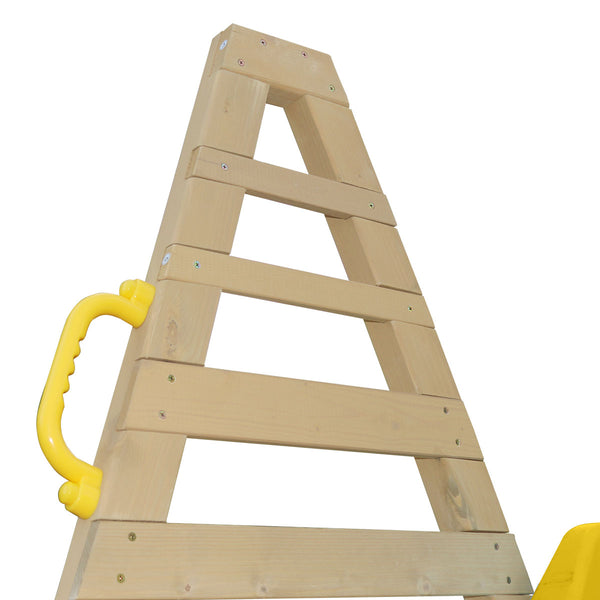 Jumbo 3m Climb & Slide In Yellow