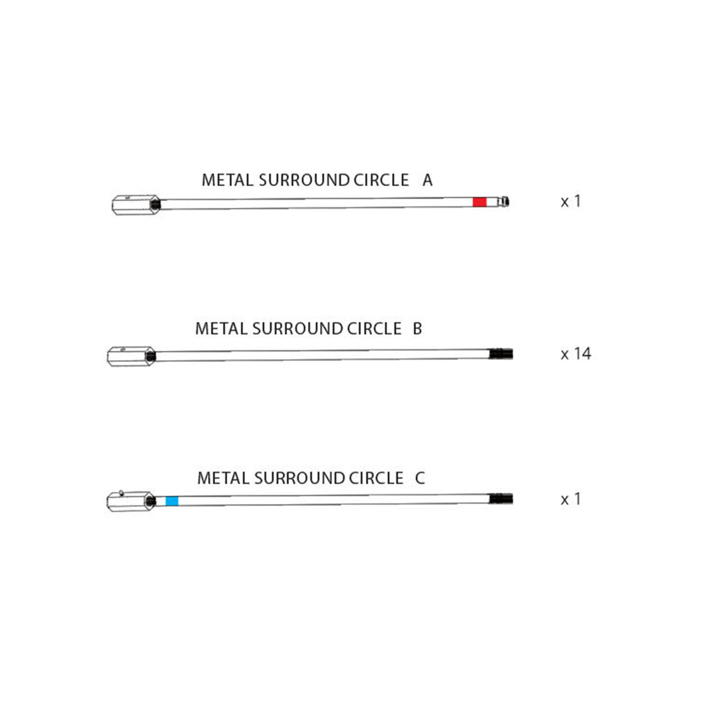 Lifespan Kids 16ft Steel Net Ring Set
